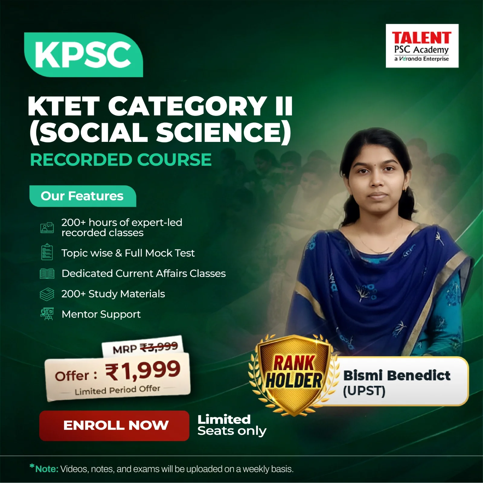 Recorded Courses for Kerala PSC & Competitive Exams